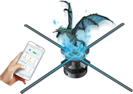 3D LED Holographic Fan