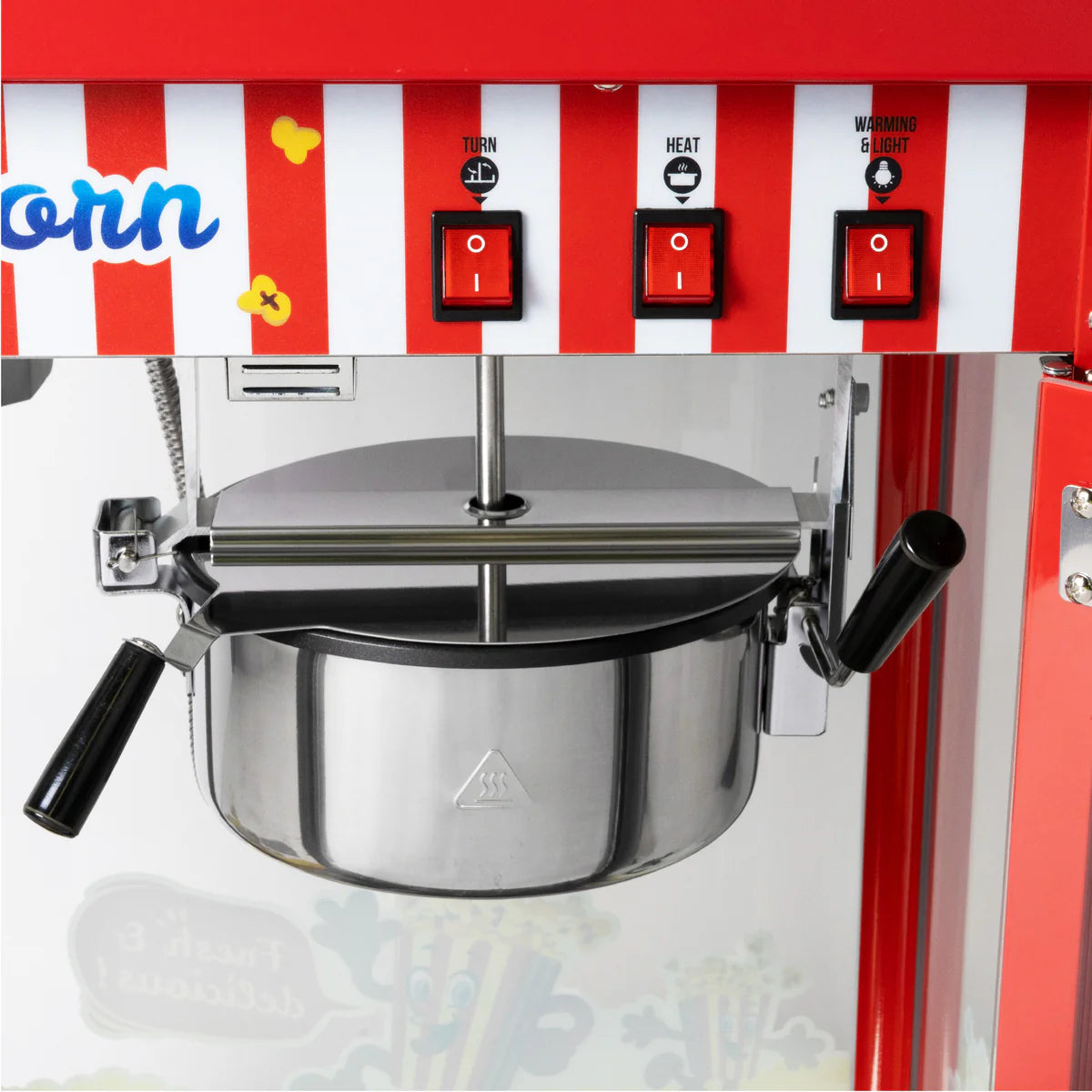 Commercial Popcorn Maker Machine Red