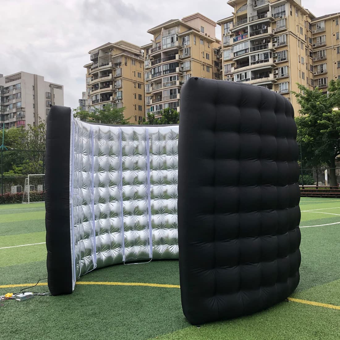 C Shaped Inflatable Photobooth Backdrop Enclosure
