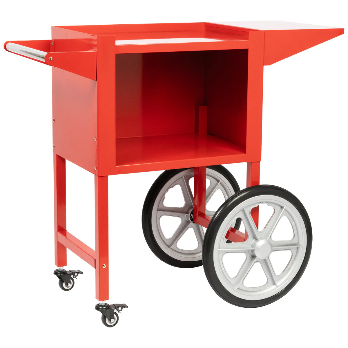 Commercial Popcorn Maker Machine & Cart Red