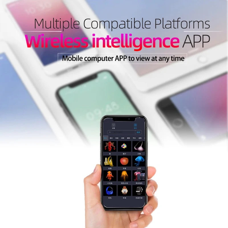 3D LED Holographic Fan