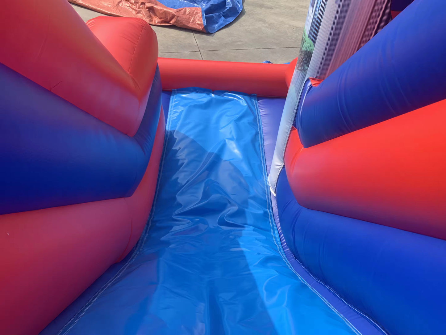 Spider-Man Bouncy Castle With Slide Commercial Grade