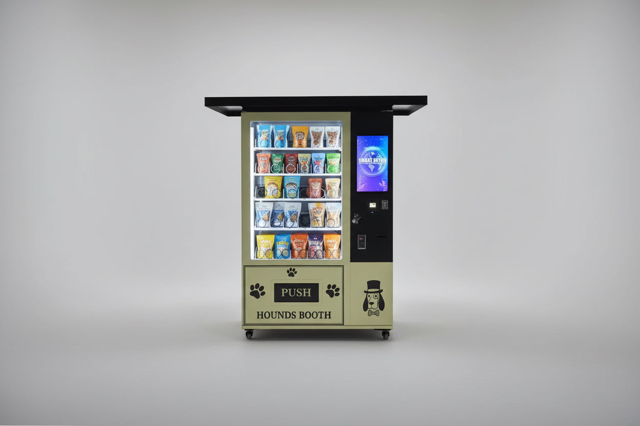 Standard Touchscreen Vending Machine Snacks Drinks