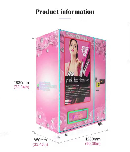 Large Touchscreen Vending Machine Snacks Drinks