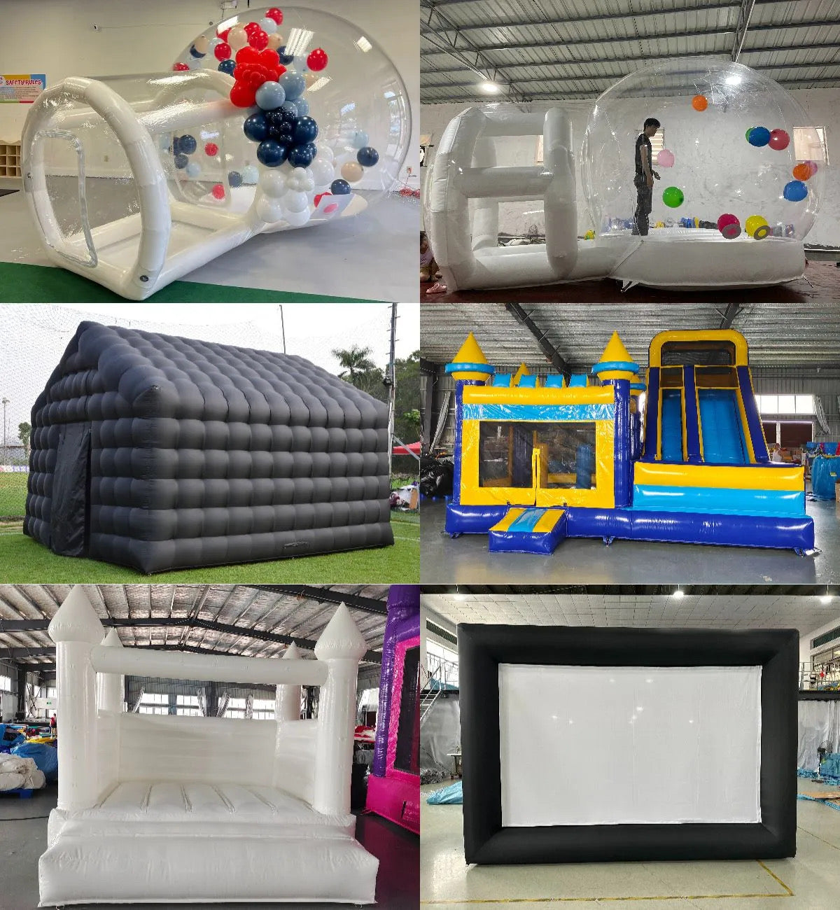 Large Supreme Bouncy Castle With 2 Slides Commercial Grade