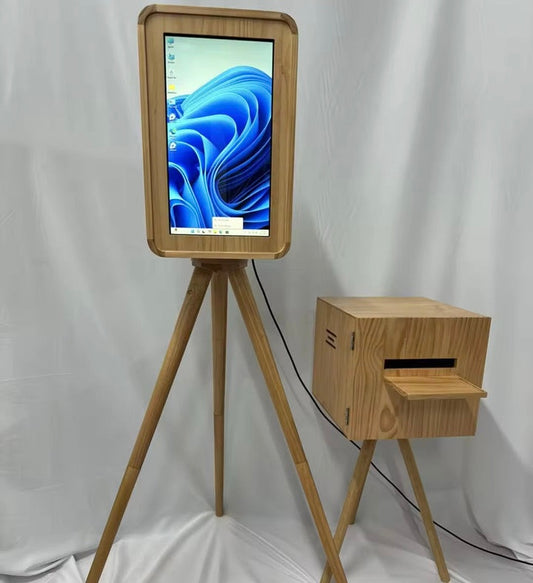 Vintage Windows DSLR & iPad Selfie Pod Photobooth