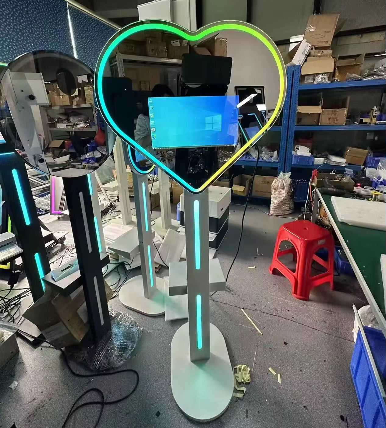 Heart Magic Mirror DSLR Selfie Pod Photobooth Windows