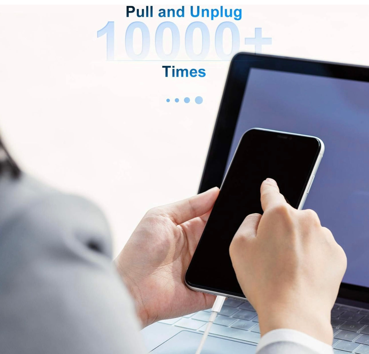 2 Pack Apple MFi Certified Charger Cables