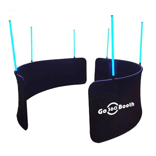 2 Piece Photobooth Led Enclosure Backdrop