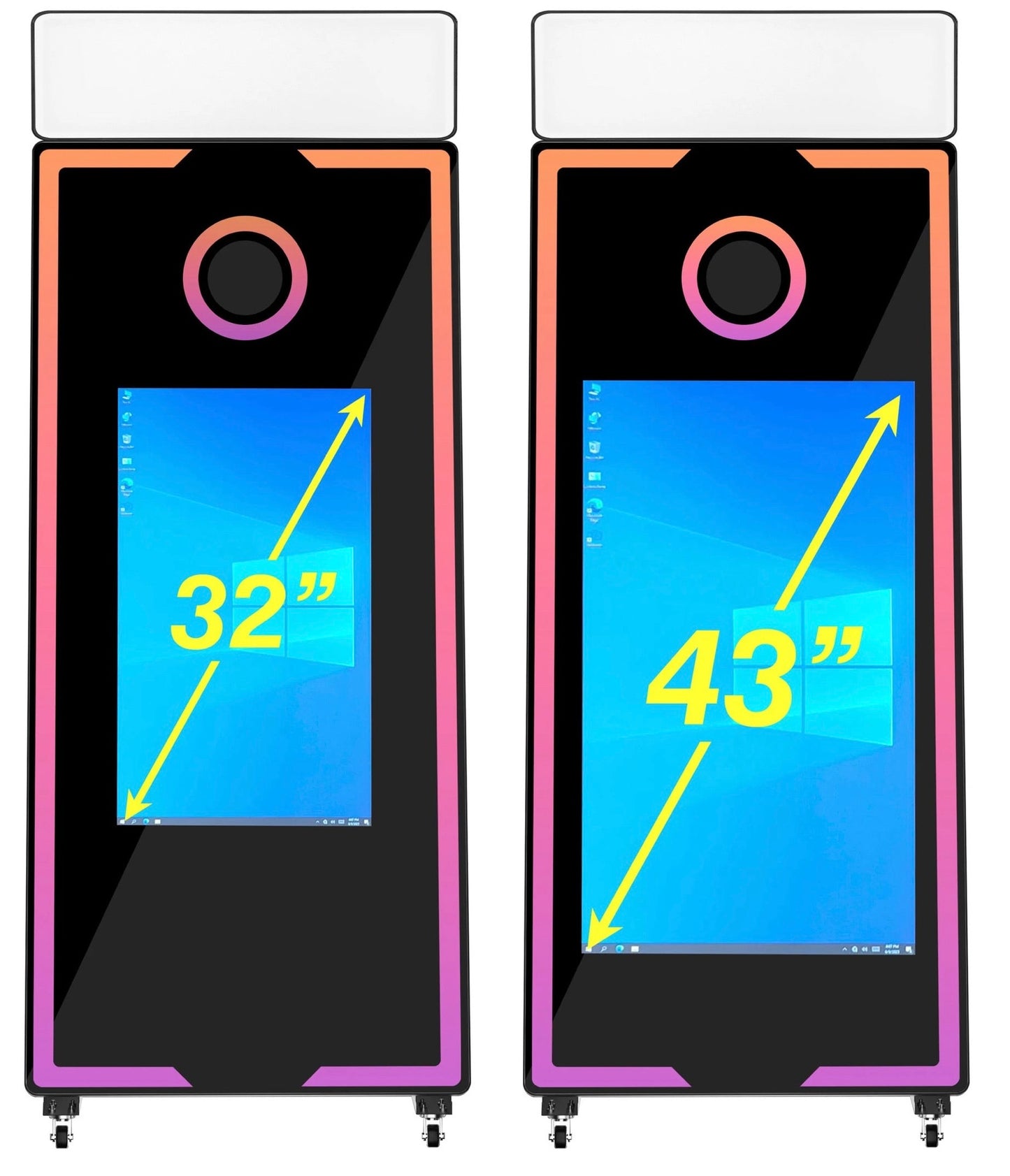Arched Magic Mirror Photobooth