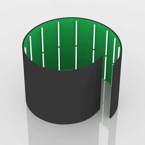 Spiral Led Photobooth Enclosure Backdrop