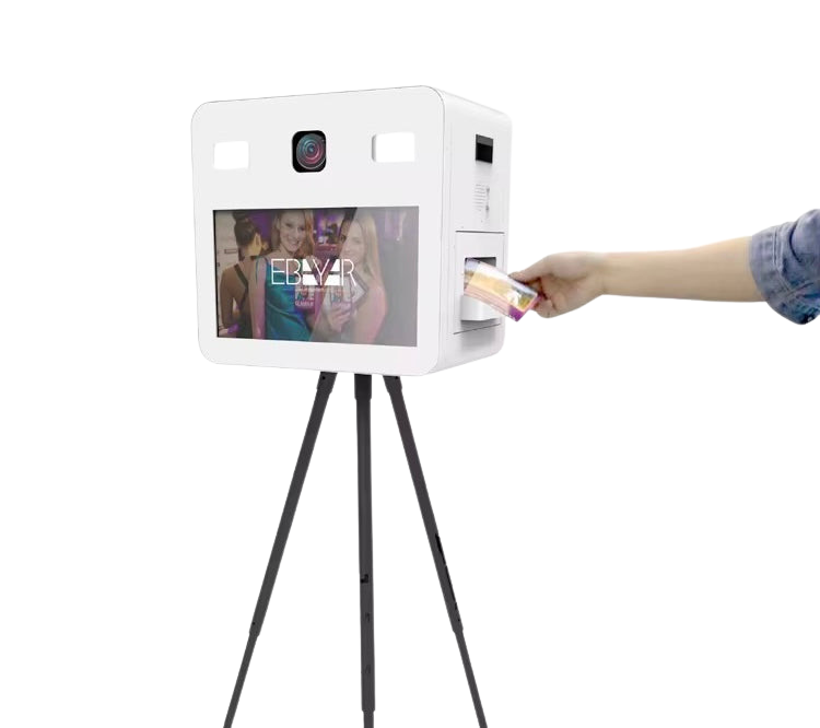Metal Windows DSLR Selfie Pod Photobooth With Internal Printer