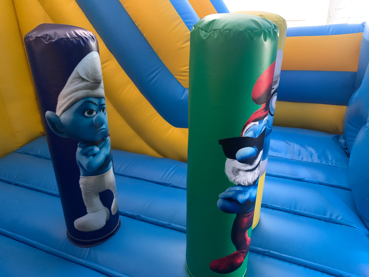 Smurfs Bouncy Castle Commercial Grade