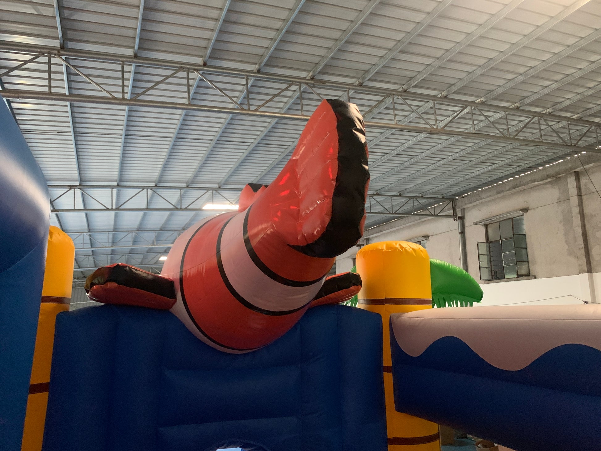 Large Finding Nemo Bouncy Castle With Slide