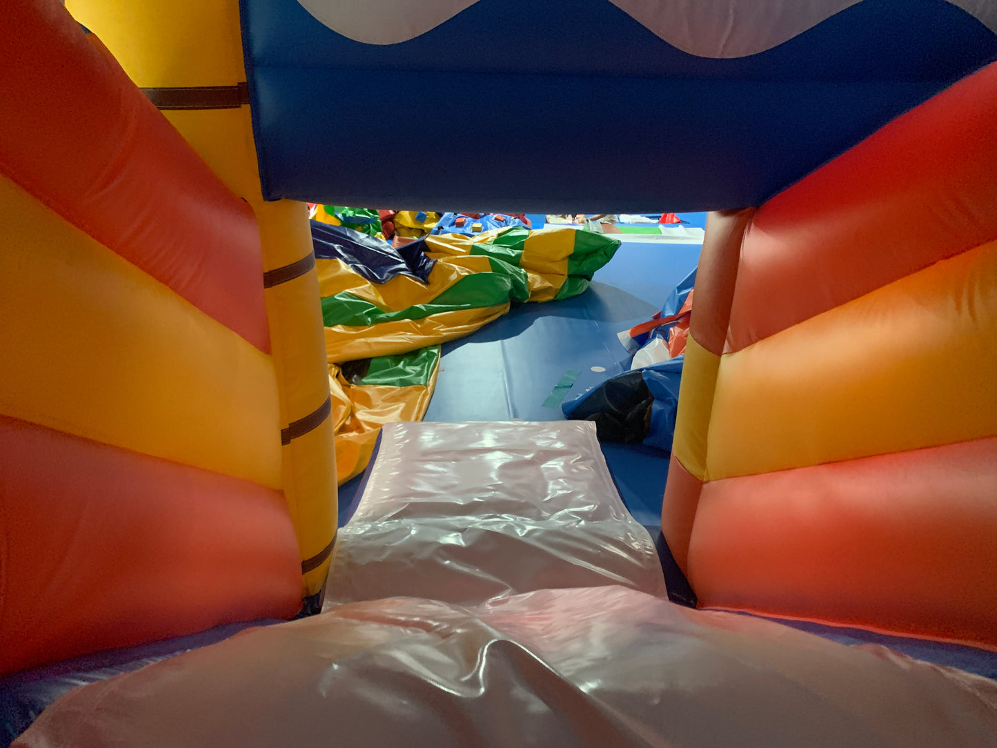 Large Finding Nemo Bouncy Castle With Slide
