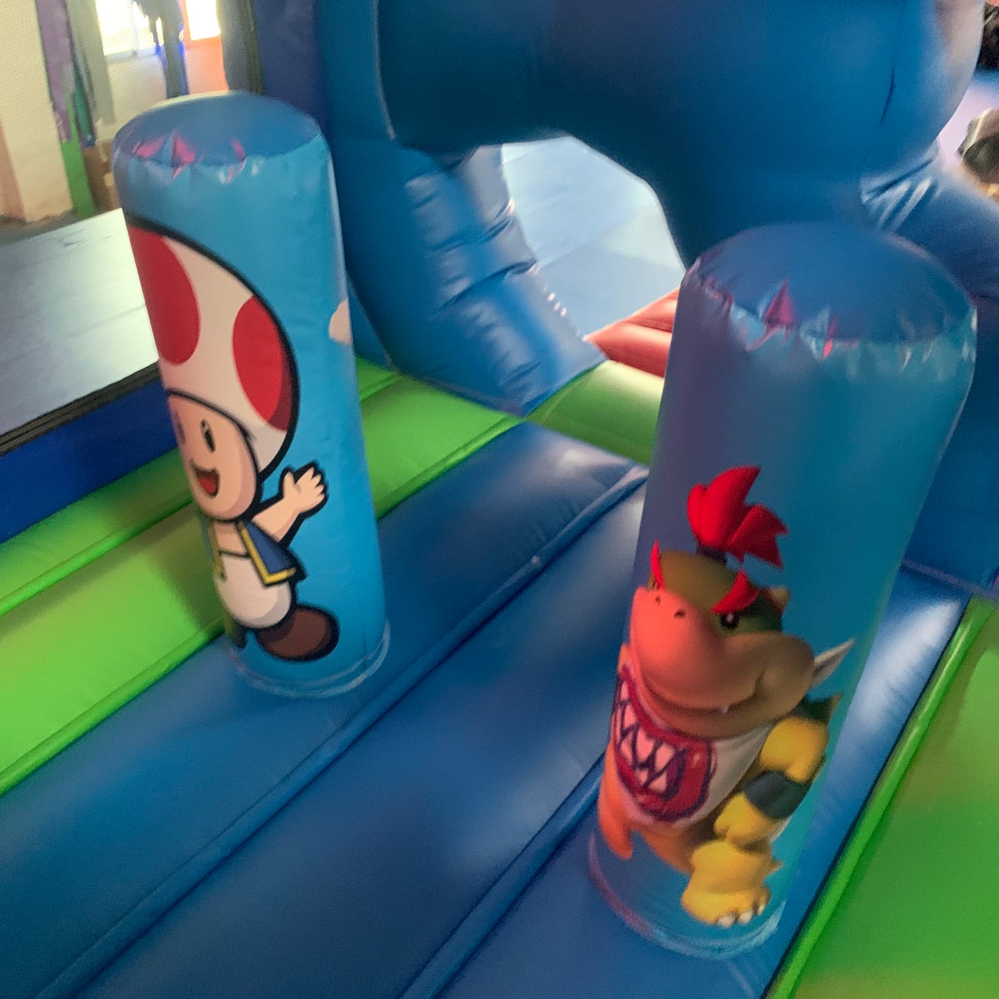 Super Mario Inflatable Bouncy Castle House