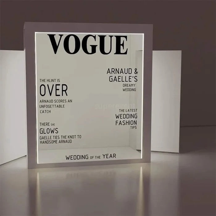 Vogue Magazine Photobooth PVC Enclosure