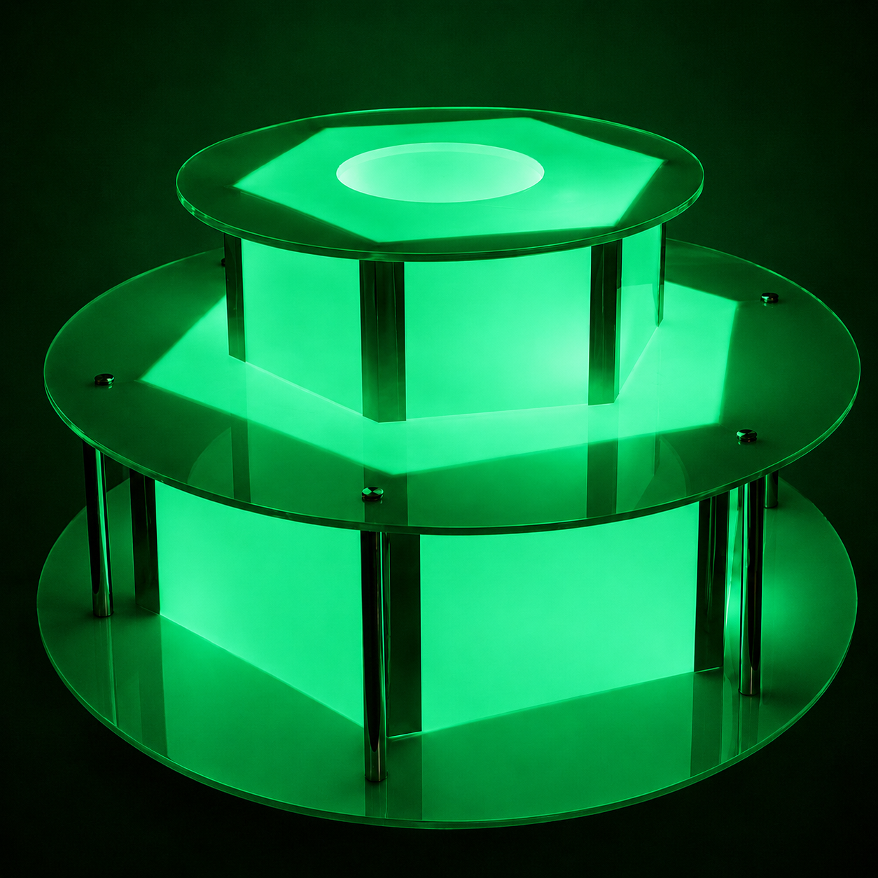 Chocolate Fountain Led Stand