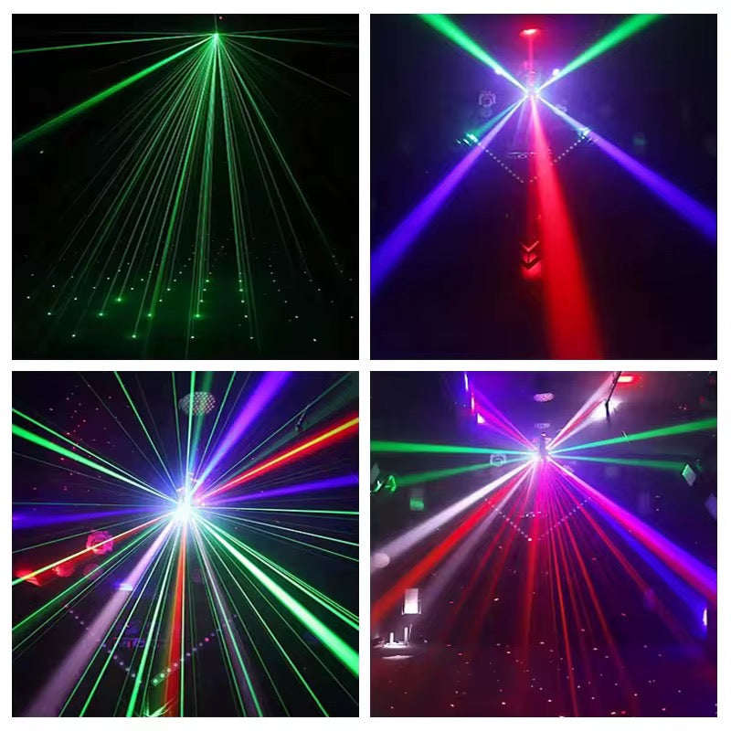 Moving Head Beam Strobe Light DJ 3 in 1