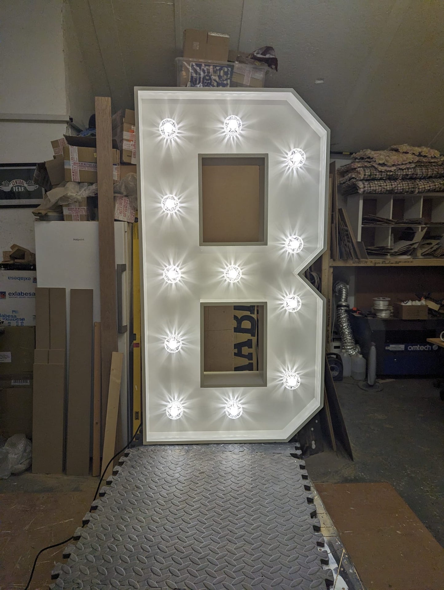 4ft MDF Wooden Marquee Large LED Letters