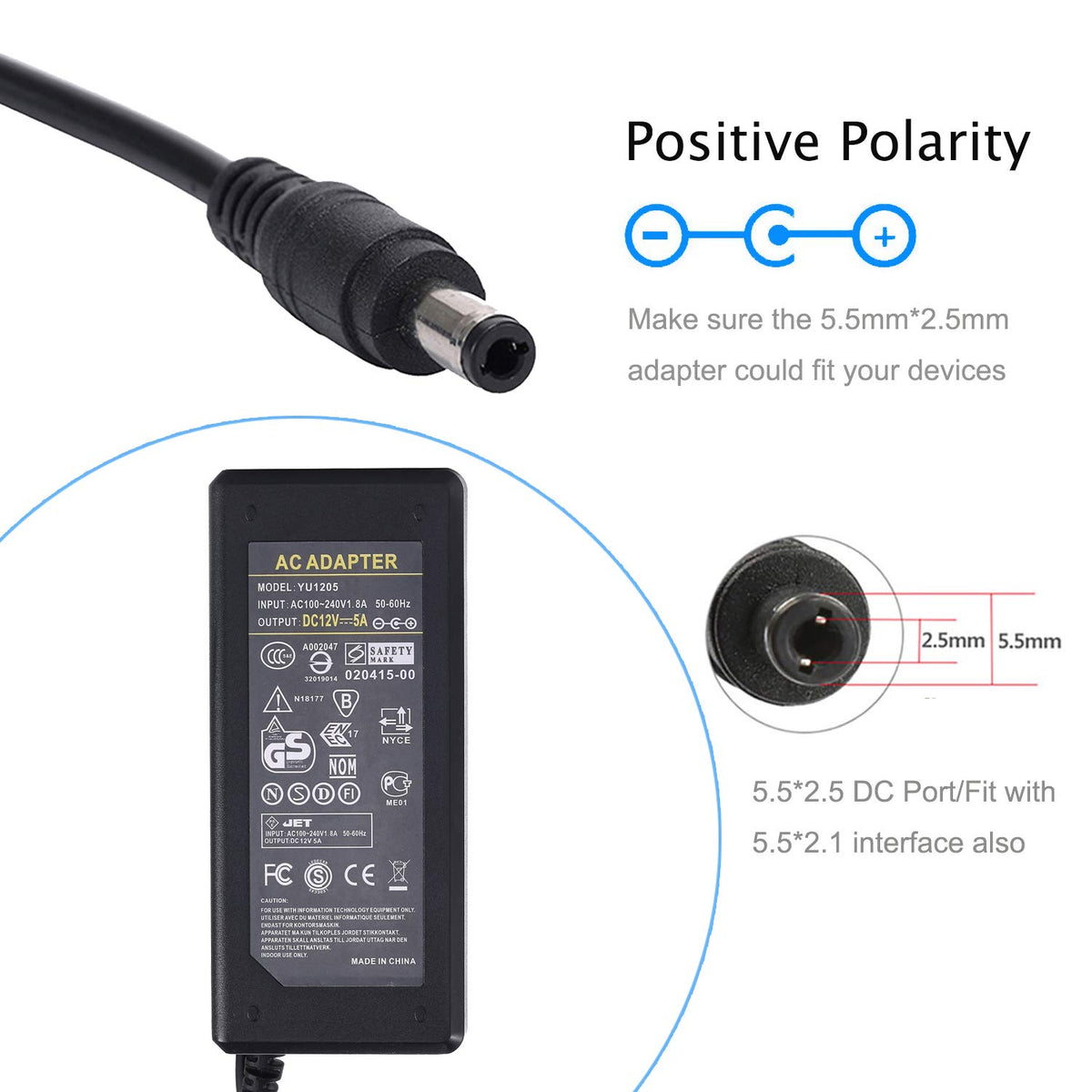 Photo Booth Cable Photobooth Power Cable & Adaptor – CC5 Visuals