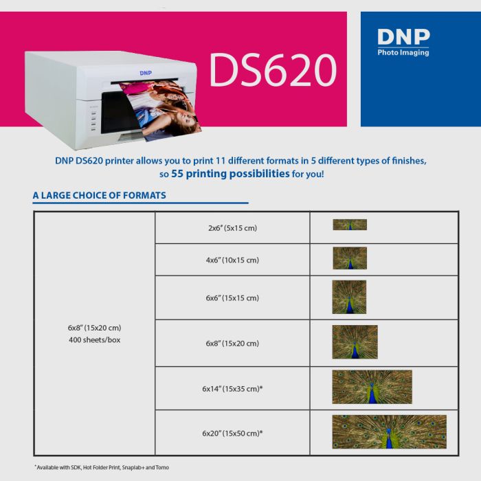 DNP DS620 Professional Dye-Sublimation Printer