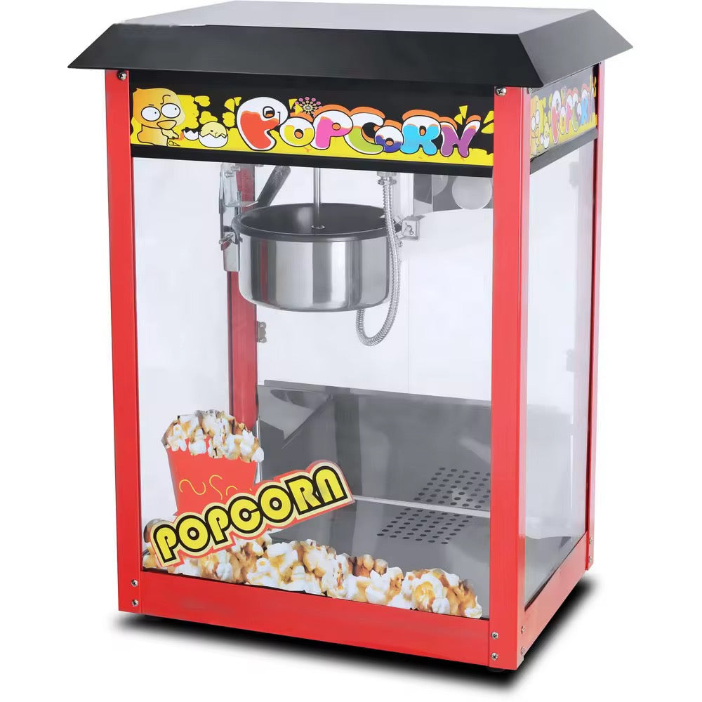 Commercial Popcorn Maker Machine & Cart