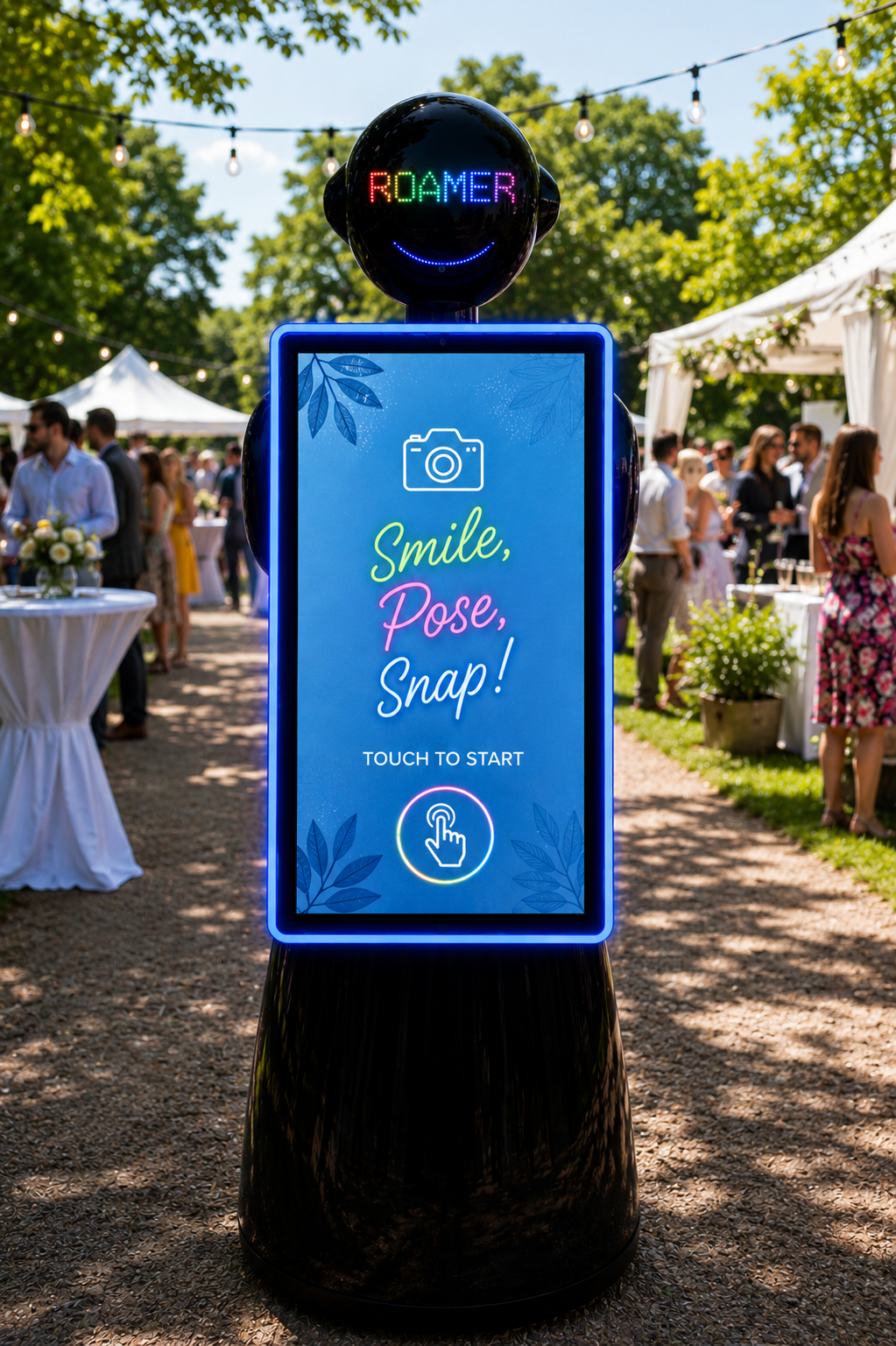 Colossal Roaming Robot Photobooth