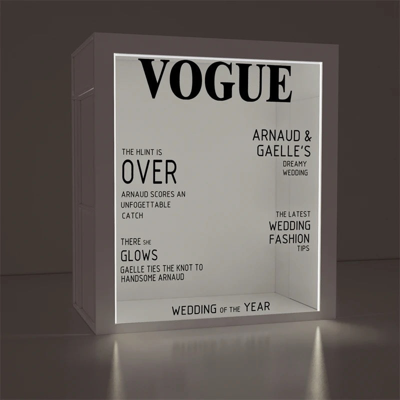 Vogue Magazine Photobooth PVC Enclosure