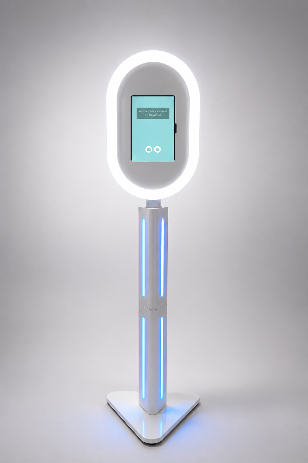 Oval IPad Selfie Pod Photobooth