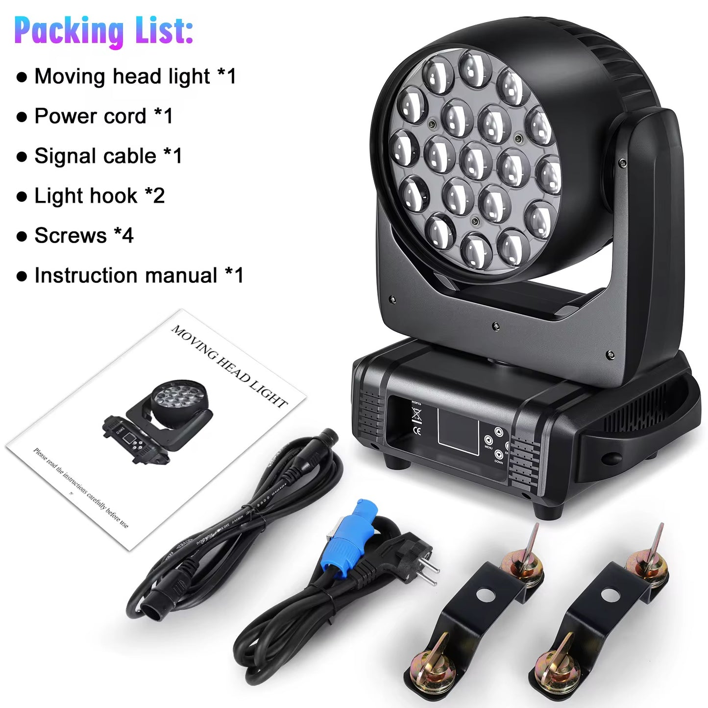 300W Moving Wash Strobe Light DJ