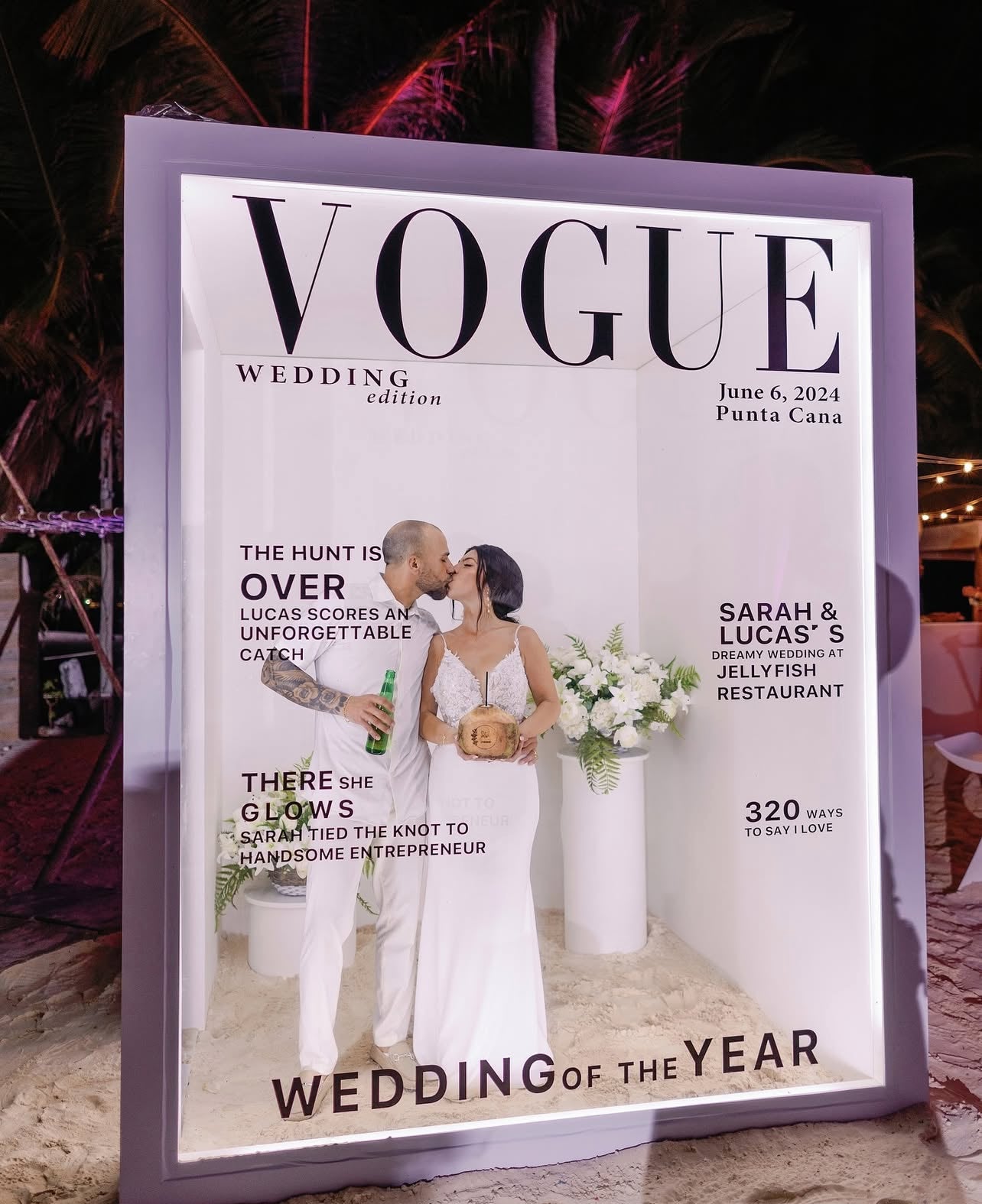 Vogue Magazine Photobooth Standard Enclosure