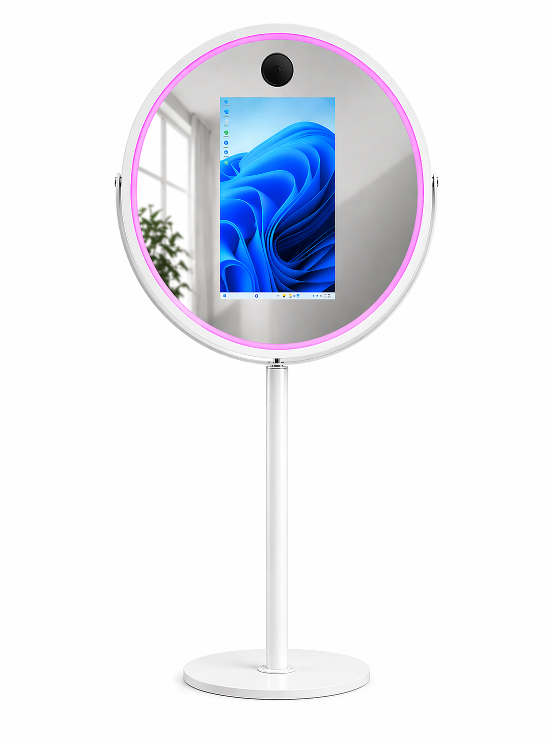 Round Magic Mirror DSLR Selfie Pod Photobooth