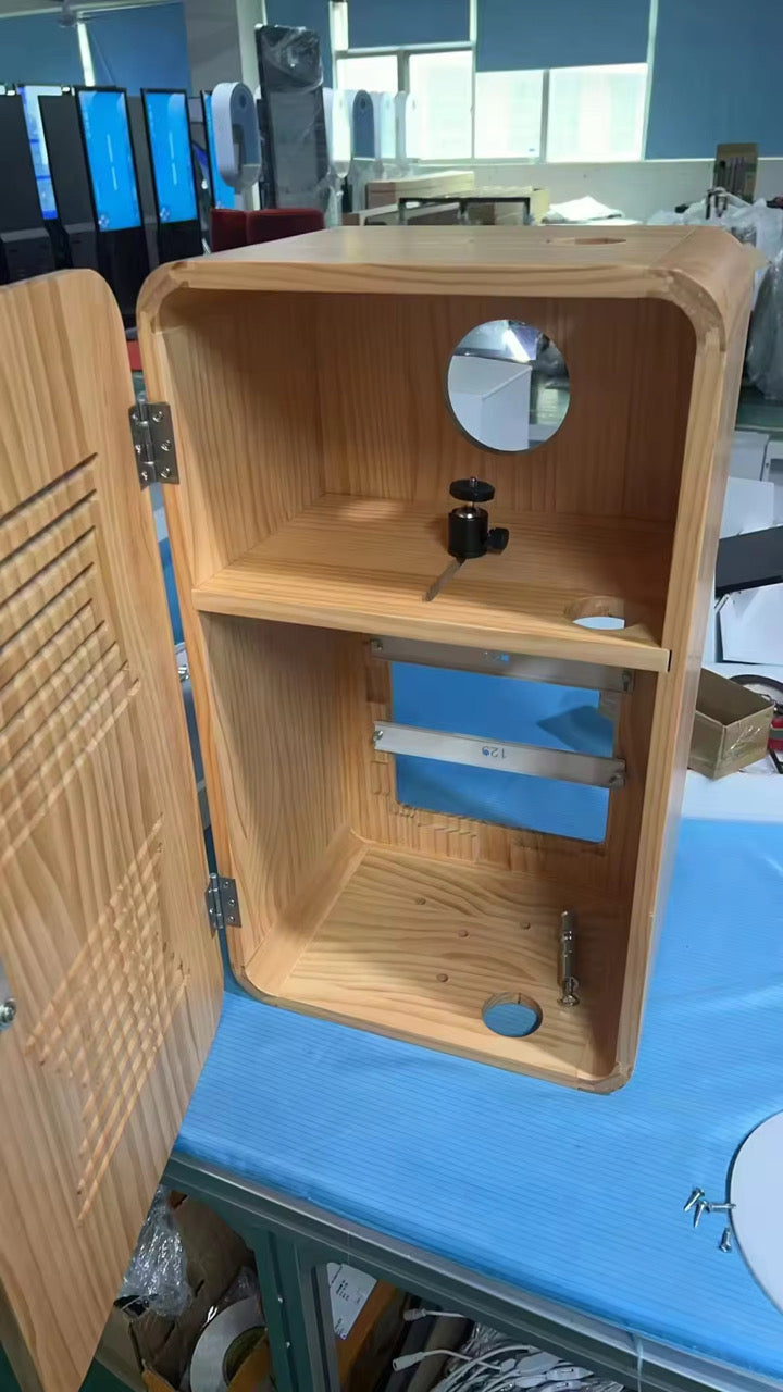 Wooden DSLR iPad Selfie Pod Photobooth