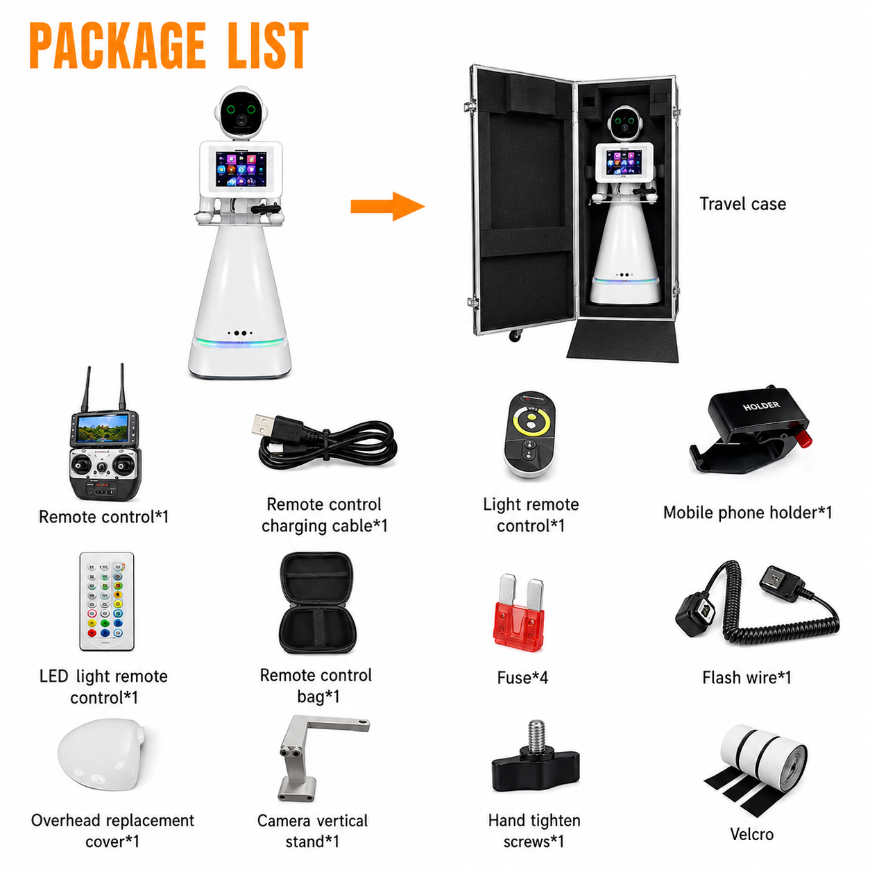 Magnificent Roaming Robot DSLR iPad Photobooth