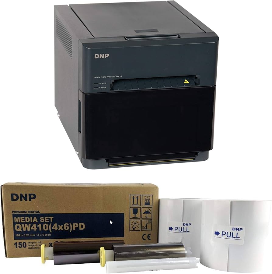 DNP QW410 PROFESSIONAL DYE SUBLIMATION PHOTO PRINTER