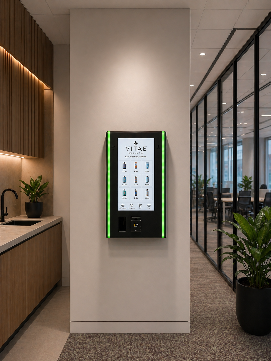 Mini Wall Mounted Vending Machine