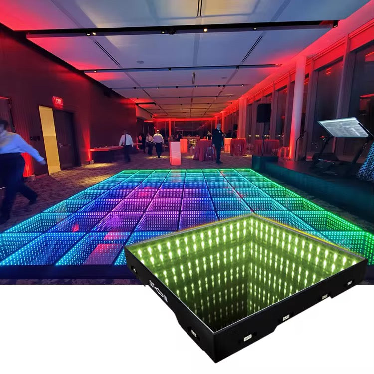 Infinity Glass LED Dance Floor