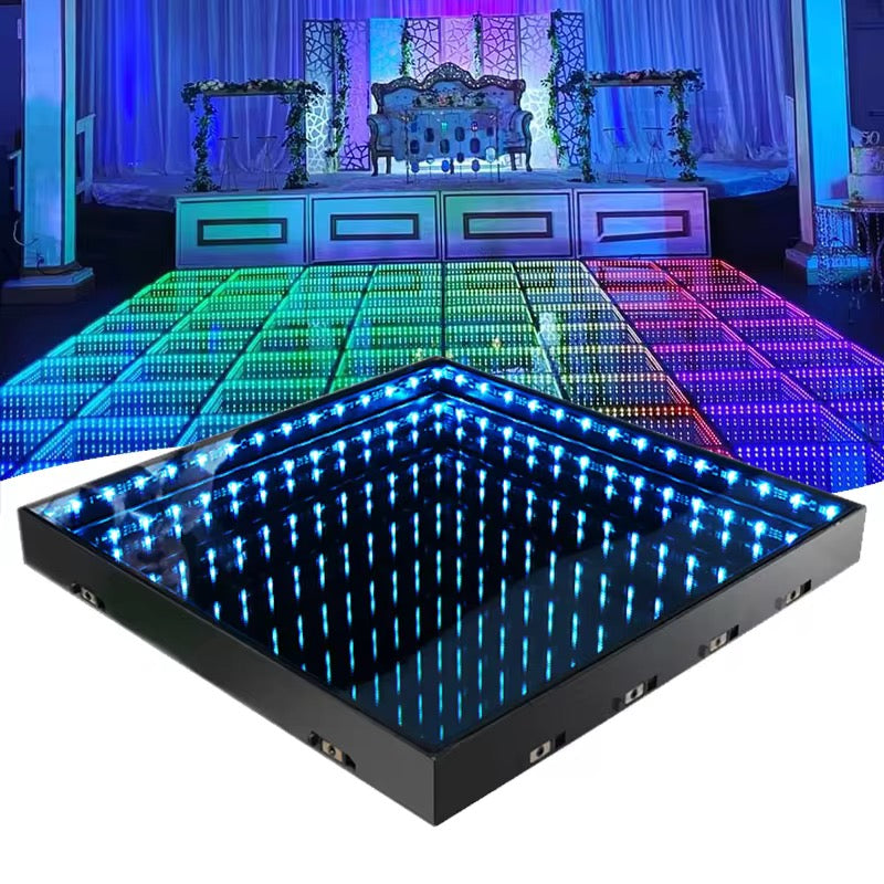 Infinity Glass LED Dance Floor