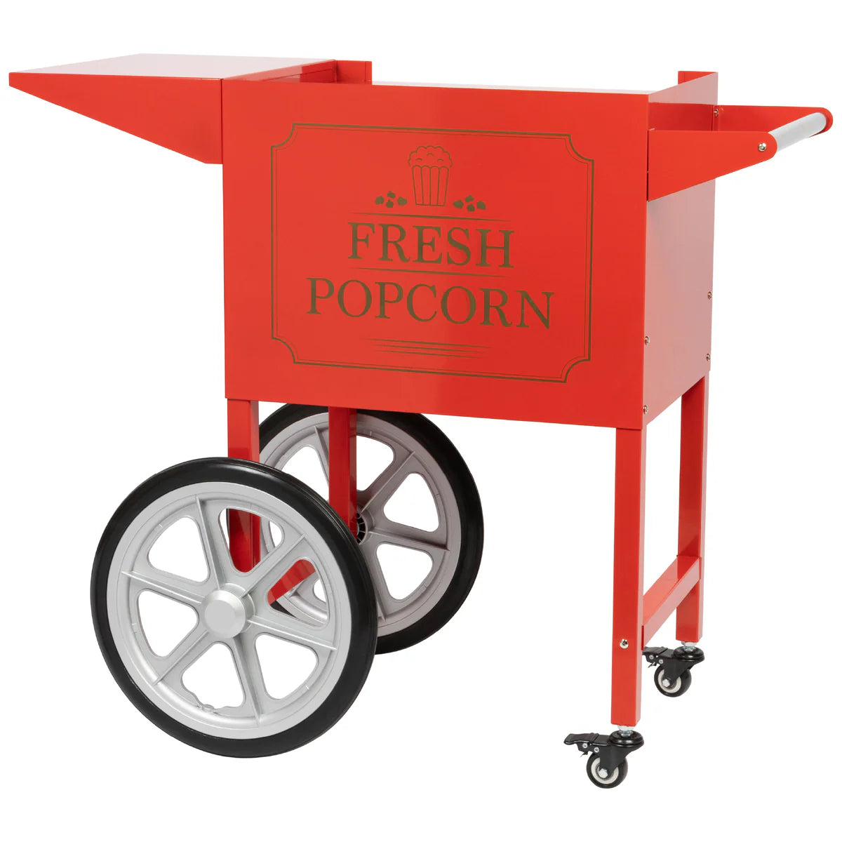Commercial Popcorn Maker Machine & Cart Red