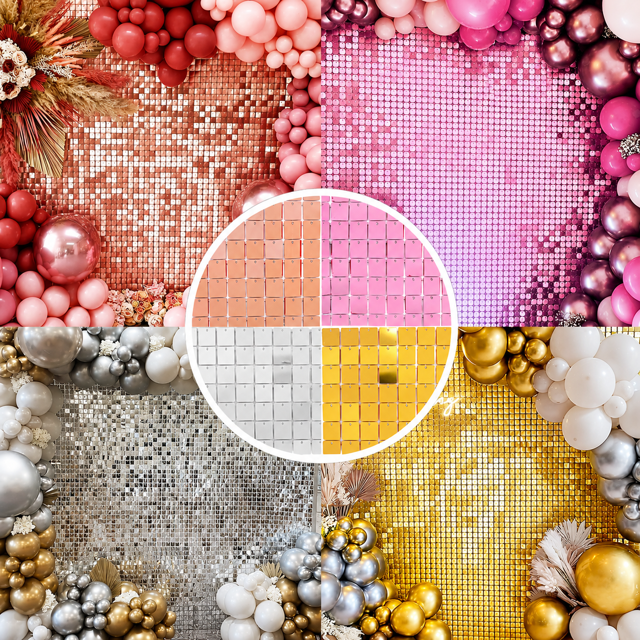 Shimmer Wall Backdrops & Frames