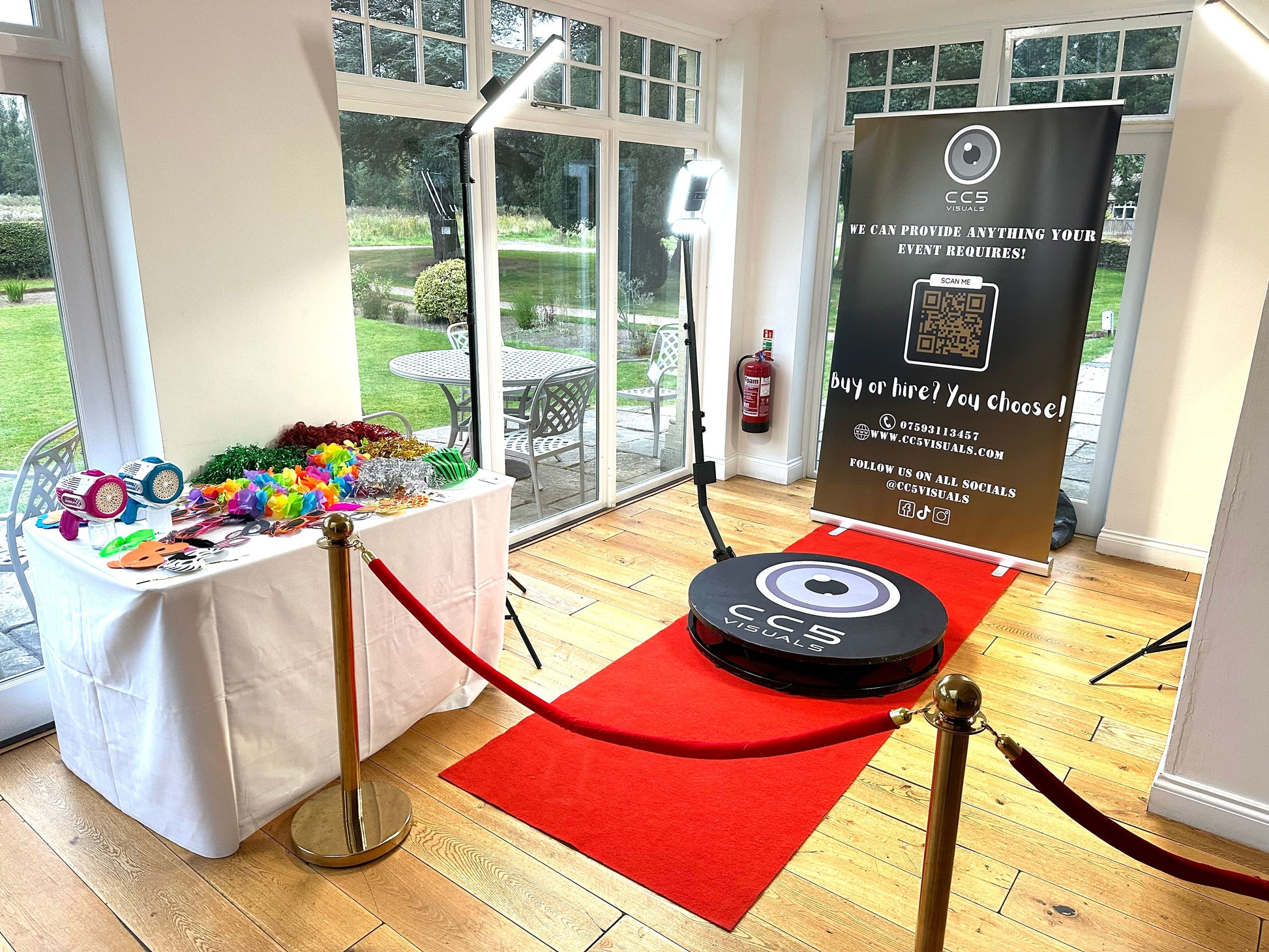 Metal 360 Photobooth used for Weddings, corporate events, birthdays and celebrations