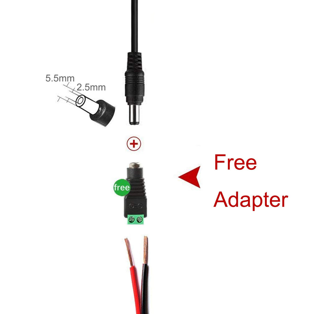Photo Booth Cable Photobooth Power Cable & Adaptor | Essential Accessory – CC5 Visuals