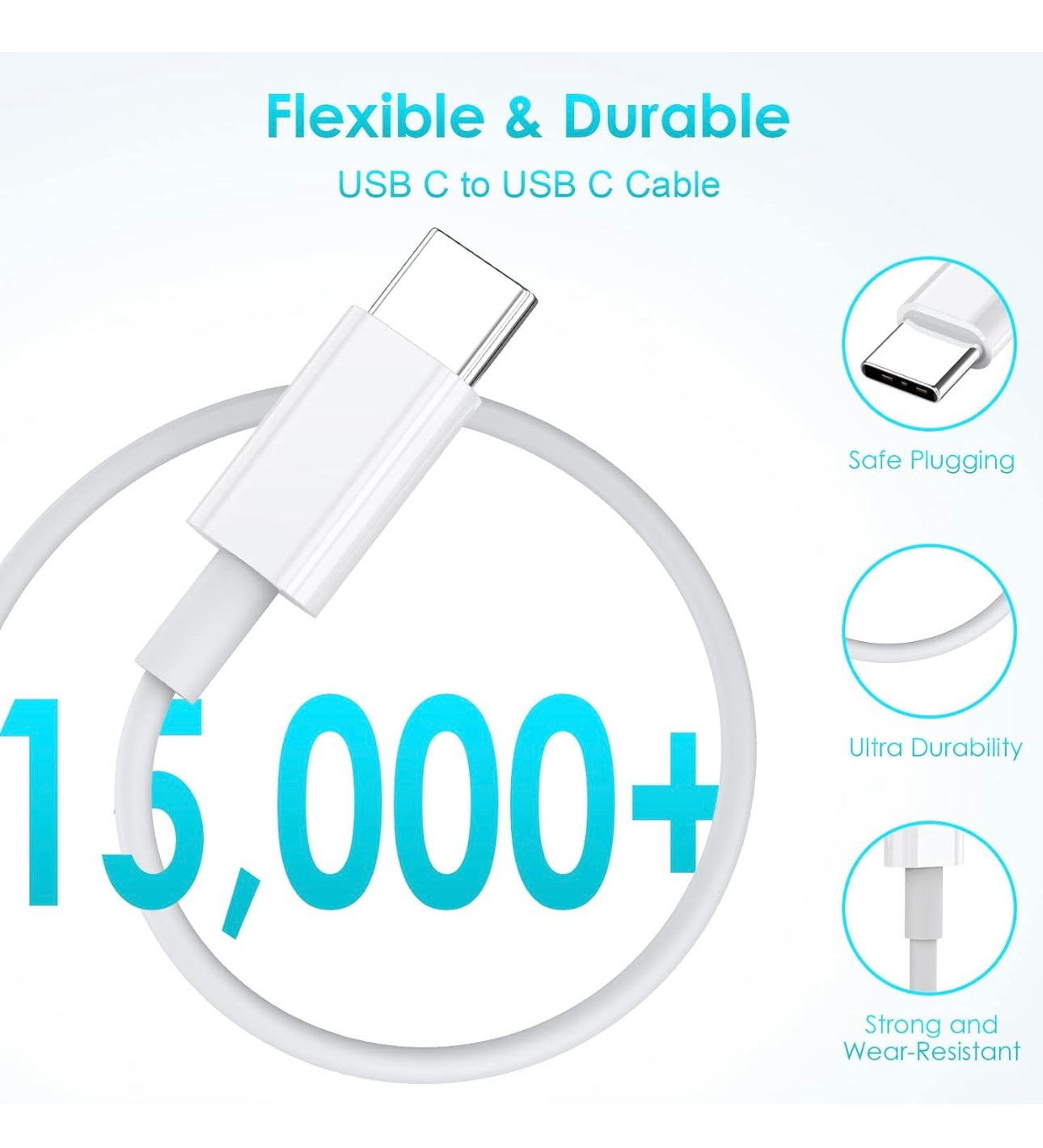 Usb C to Usb C Fast Charger Cables