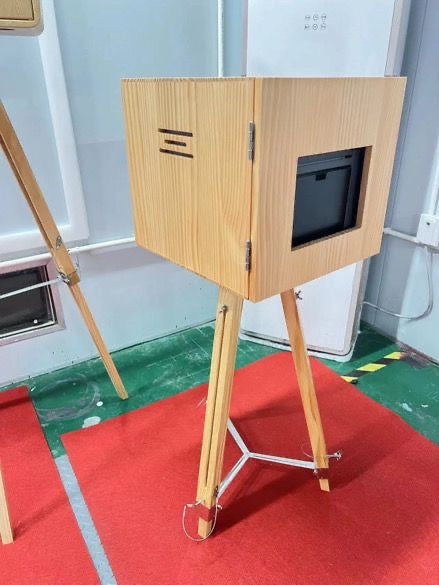 Wooden DSLR Selfie Pod Photobooth With Stand