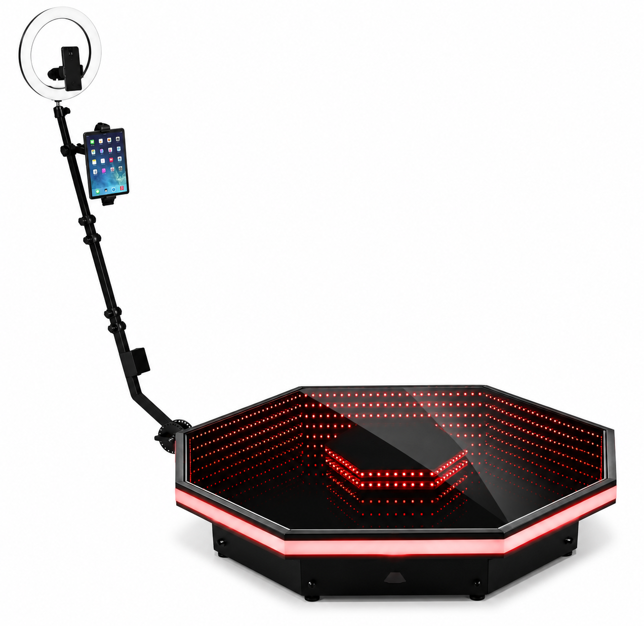 Hexagon Infinity Glass 360 PhotoBooth