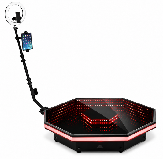 Hexagon Infinity Glass 360 PhotoBooth