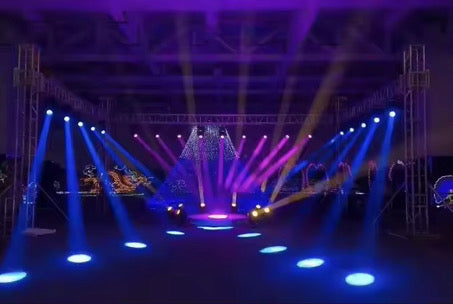 Professional 760W Moving Beam Strobe Lights DJ All in One