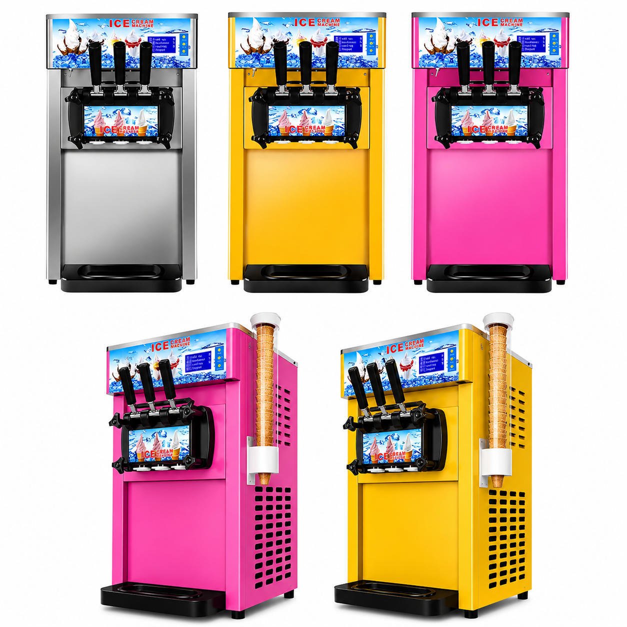 Soft Ice Cream Maker Desktop
