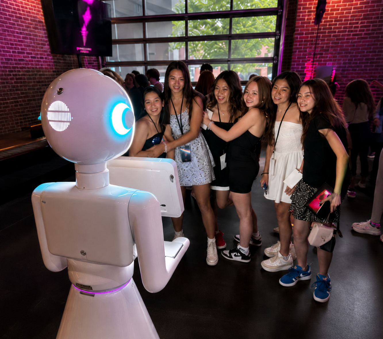 Magnificent Roaming Robot DSLR iPad Photobooth